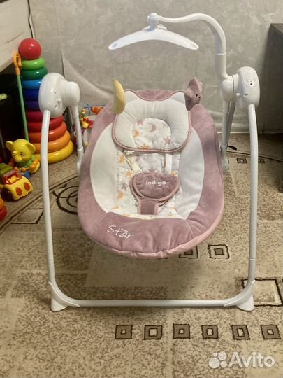 Детские электронные качели