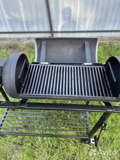 Мангал коптильня смокер