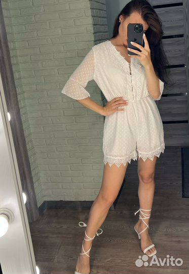 Комбинезон/ ромпер женский летний 42