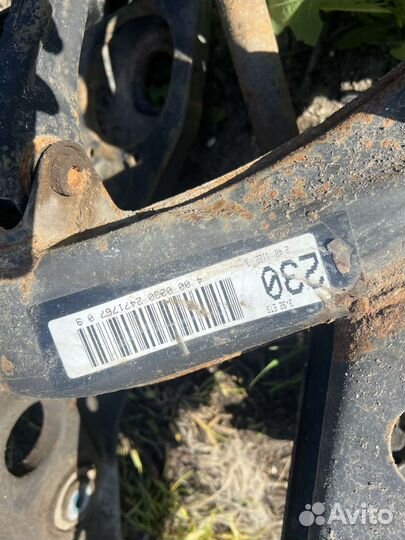 Задняя Балка мерседес w210 Е-класс