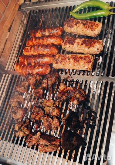 Решётка для барбекю, гриля 580*470*1,2 из нерж