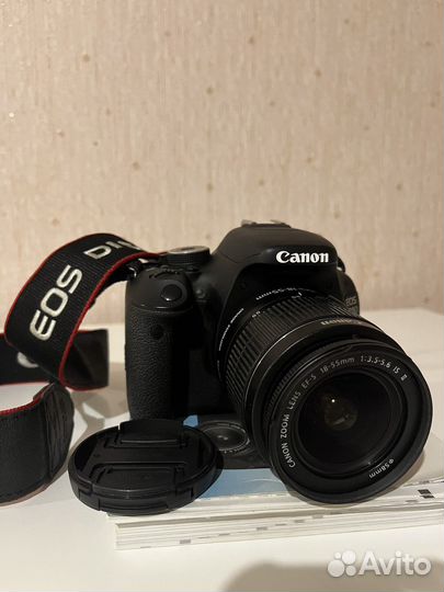 Зеркальный фотоаппарат canon eos 600D
