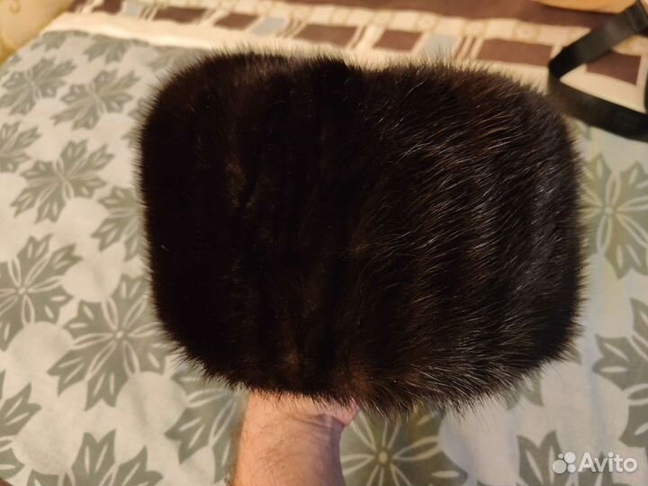 Мужская норковая шапка