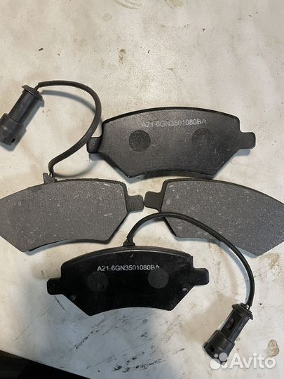 Колодки передние chery tiggo, fora