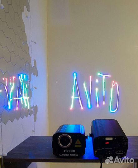 Лазер/ лазерный проектор для дискотеки 2200 мВт