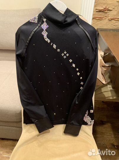 Латинская рубашка для бальных танцев 144-152