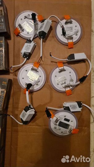 Встраиваемый светодиодный светильник Gauss BL114