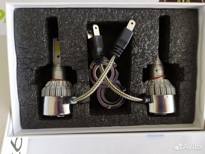 Лампочки C6 LED (комплект 2шт) Н1, Н3, H4, H7