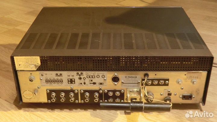 Винтаж Pioneer SX-34B AM / FM Stereo Tube