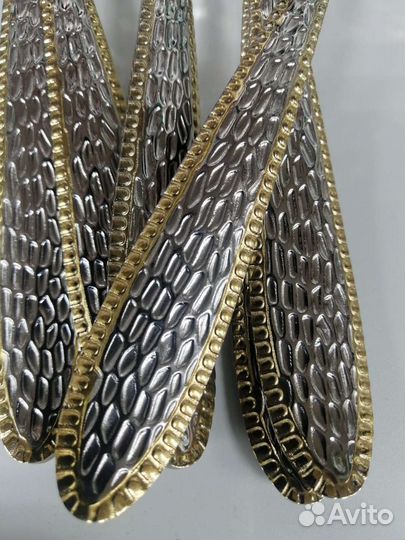 Набор ложка вилка и чайная 18шт