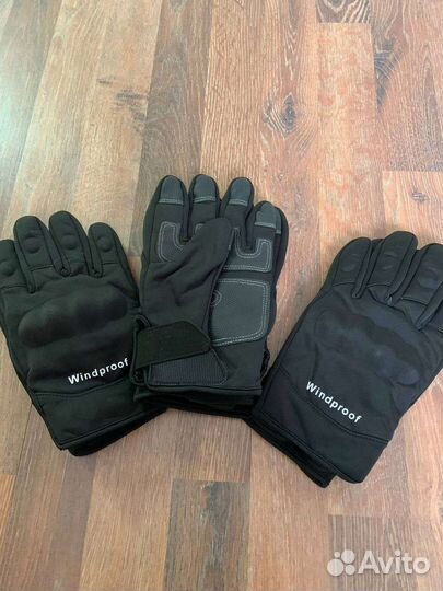 Перчатки тактические утеплённые с костяшками