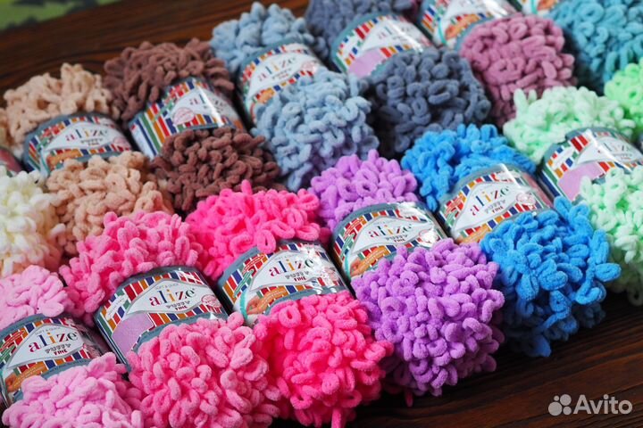 Пряжа Alize puffy