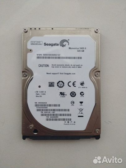 Жесткий диск для ноутбука 2.5