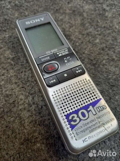 Цифровой диктофон sony 301 H