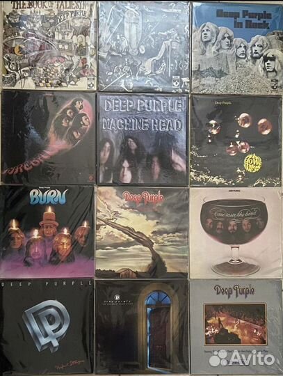 Deep Purple оригинальные виниловые пластинки