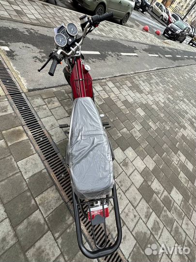 Мопед zodiak Красный