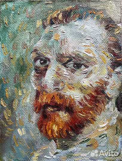 Картина маслом портрет художник ван гог
