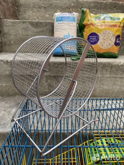 Колесо, шар, миска для хомяка