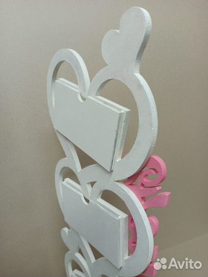 Подарочная рамка для фото именная