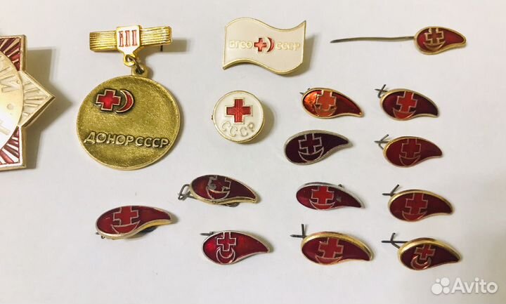 Значки донор СССР