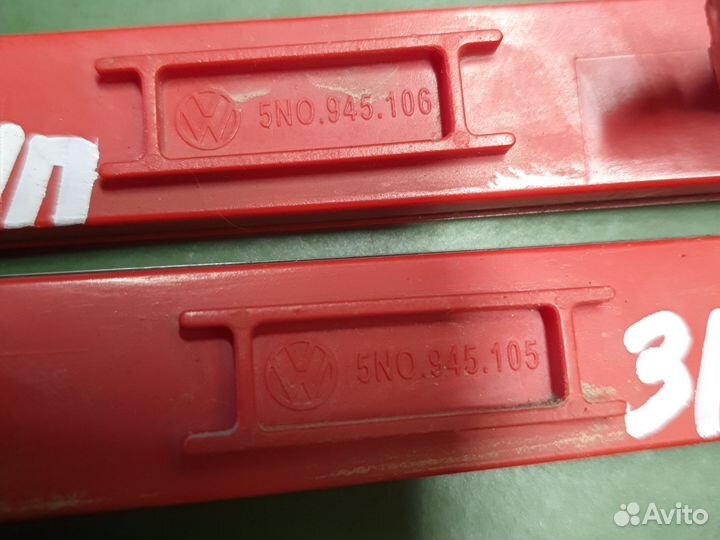 Volkswagen tiguan 1 отражатель в задний бампер