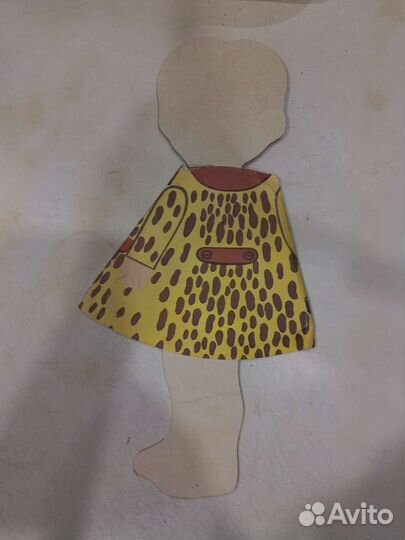 Кукла Машенька плоская