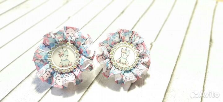 Резинка бант для волос