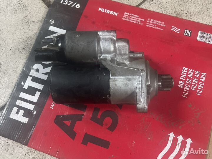 Стартер шкода фабия 2 1,4 бензин гольф 5