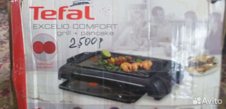 Электрогриль tefal