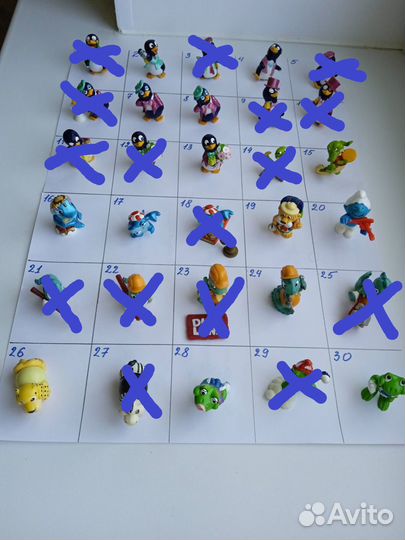 Фигурки из киндер сюрприза