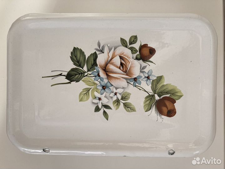 Эмалированный лоток СССР