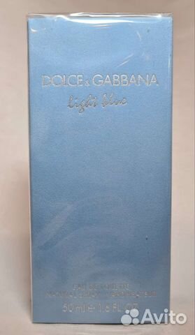 Туалетная вода Dolce gabbana light blue 50 ml