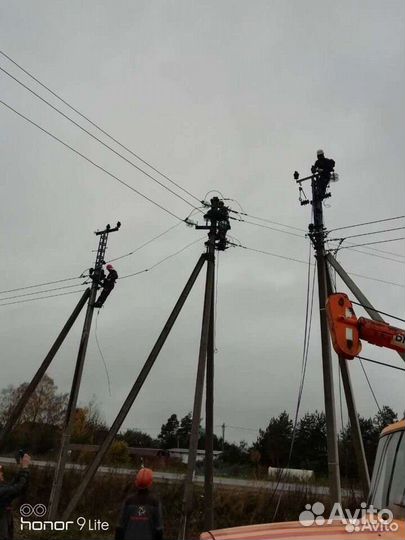 Электрофикация участков