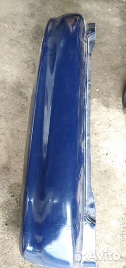 Задний бампер на Шевроле Ланос