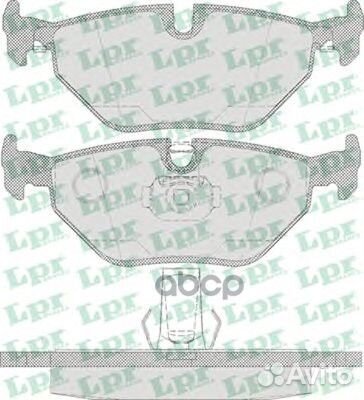 Колодки тормозные BMW E39 9604 задние 05P650 Lpr