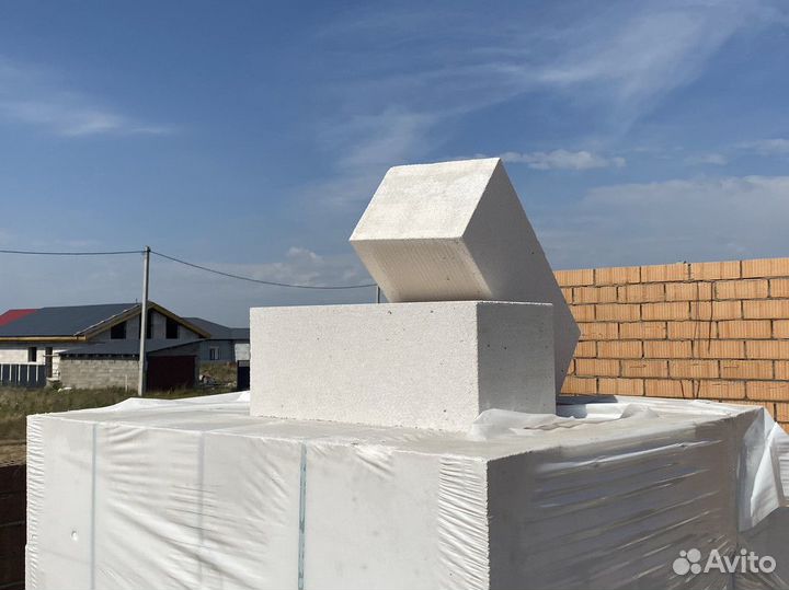 Газоблоки пораблок всех размеров Коттедж