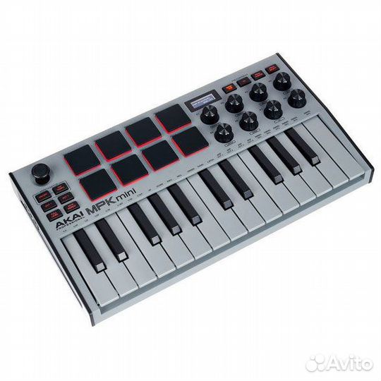 Midi-клавиатура Akai MPK Mini MK3 (серая)