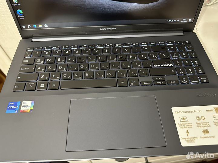 Ноутбук asus VivoBook Pro 15
