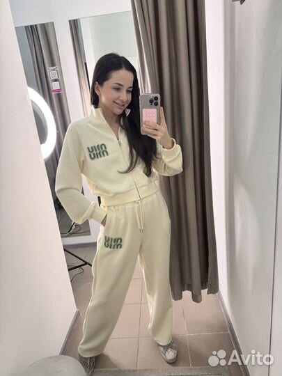 Спортивный костюм женский miu miu люкс качество