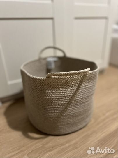 Корзина большая хлопковая H&M home