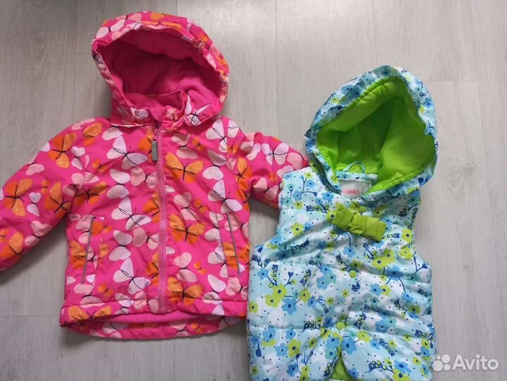 Куртка демисезонная для девочки 86 размер