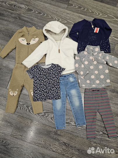 Вещи пакетом на девочку