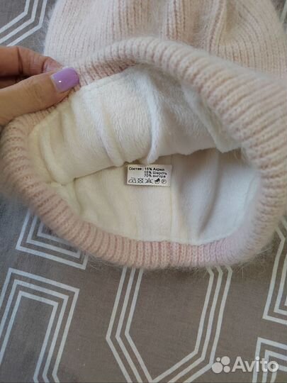 Шапки женские, манишка