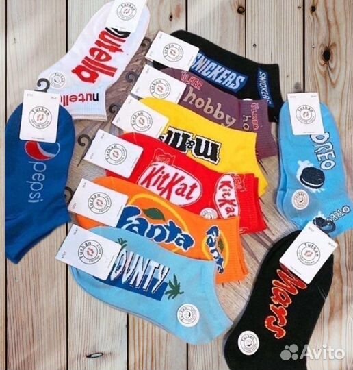 Модные носки унисекс новые