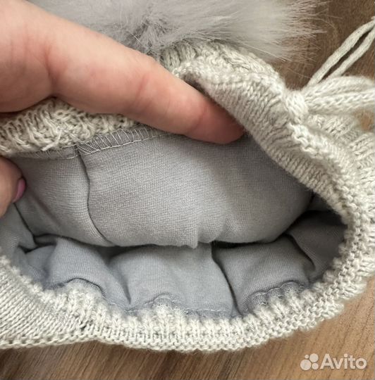 Шапка зимняя детская