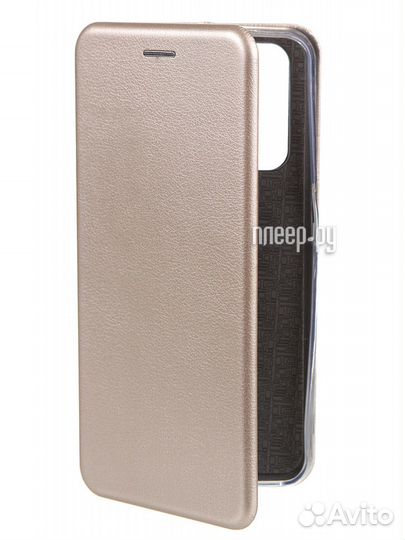 Чехол Zibelino для Realme 7 Book Gold ZB-RLM-7-GLD