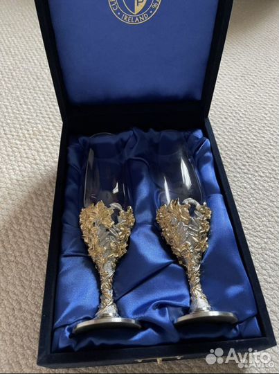 Clearmont pewter набор бокалов новые