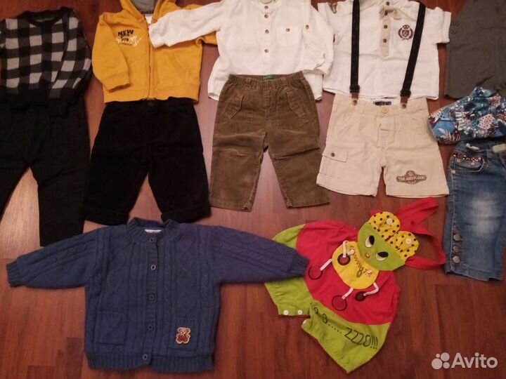 Пакет вещей на мальчика (от 6 до 18 месяцев)