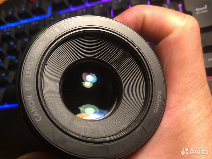 Объектив canon ef 50mm f 1.8 stm