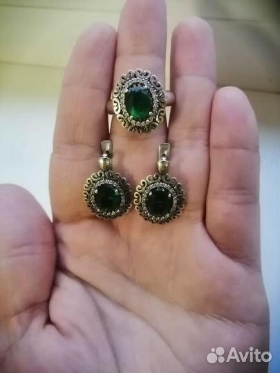 Серебряный комплект